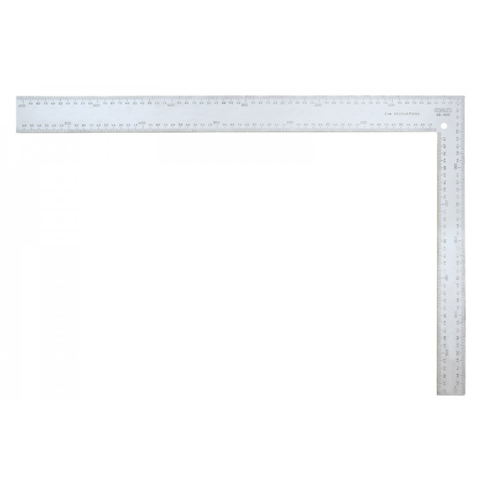 Кутник Stanley, 60х40см, з покриттям від корозії