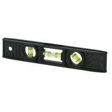 Рівень Stanley Torpedo, 20см, 3 капсули, ABS-пластик