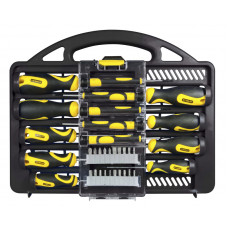 Викрутки Stanley набір 34шт, бітотримач 1/4 Викрутки Stanley набір 34шт, бітотримач 1/4