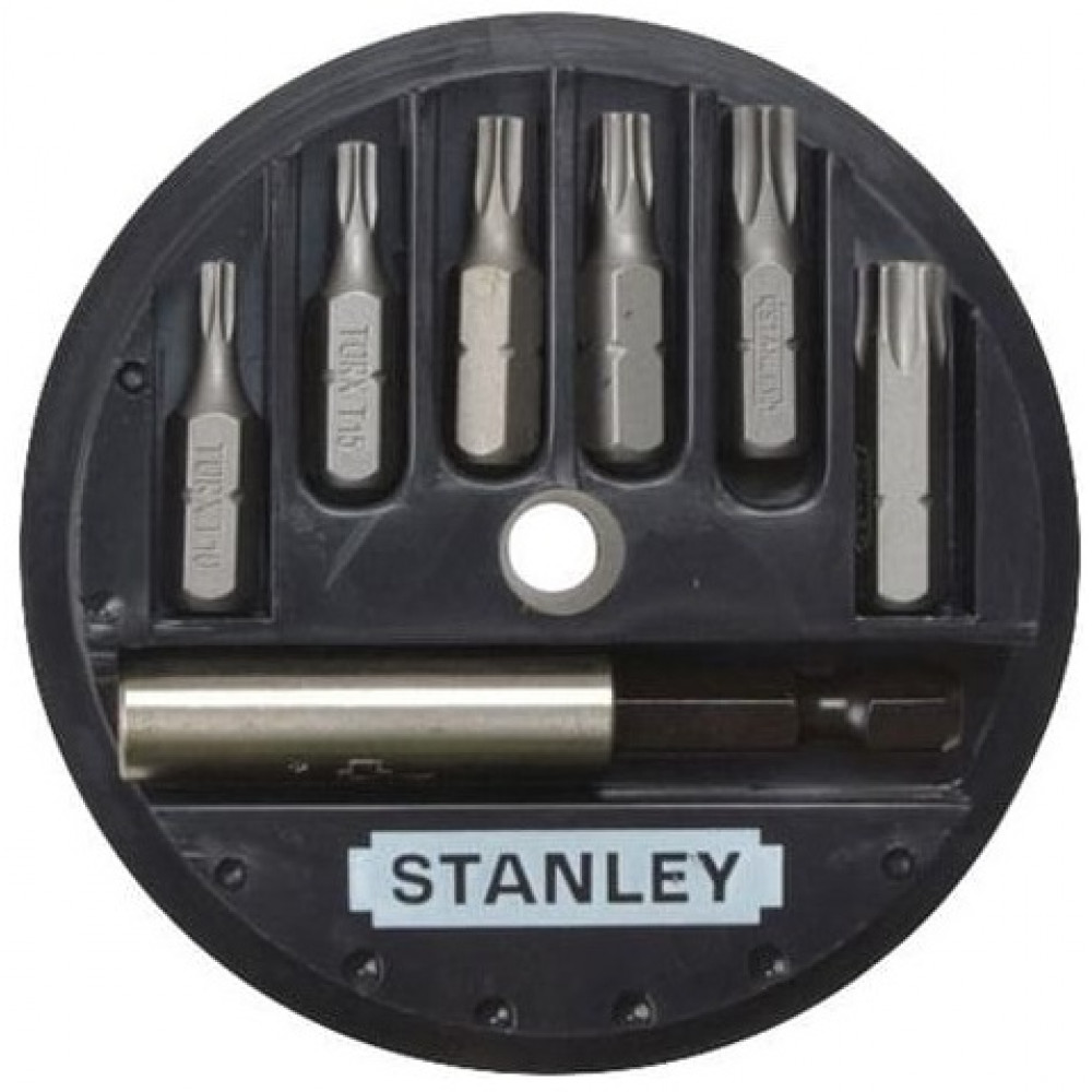 Біти в наборі 7 од. (T10, T15, T20, T25, T30, T40 + тримач) (блістер) (уп.1)