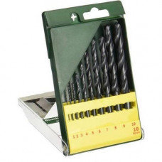 Набір свердел по металу Bosch Professional HSS-R, 1-10мм, 10шт Набір свердел по металу Bosch Professional HSS-R, 1-10мм, 10шт