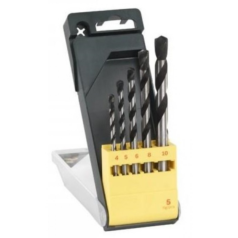 Набір свердел по бетону Bosch Professional, 4-10мм, кейс, 5шт