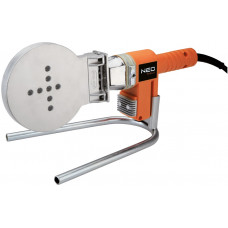 Паяльник для пластикових труб Neo Tools 1200Вт 260°C насадки до 110мм (не входять до комплектації) стійка кейс Паяльник для пластикових труб Neo Tools 1200Вт 260°C насадки до 110мм (не входять до комплектації) стійка кейс