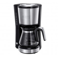 Кавоварка Russell Hobbs крапельна Compact Home, 0.74л, мелена, чорно-сріблястий