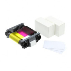 Картридж для принтера Badgy100/200 (кольорова стрічка на 100 відбитків + 100 карток 0.76 мм) Картридж для принтера Badgy100/200 (кольорова стрічка на 100 відбитків + 100 карток 0.76 мм)