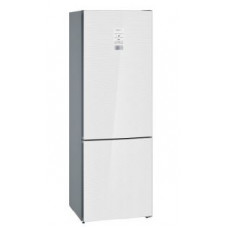 Холодильник Siemens з нижн. мороз., 203x70x67, xолод.відд.-330л, мороз.відд.-105л, 2дв., А++, NF, дисплей, білий