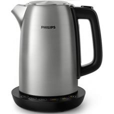 Електрочайник Philips Avance Collection 1.7л, 4 темп.реж, метал
