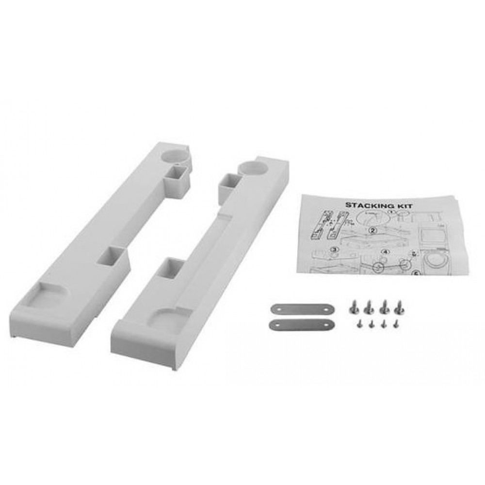 Комплект монтажний Candy для з'єднання пральної машини з сушильною машиною, 34-45см, білий