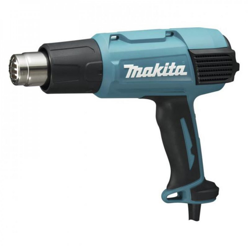 Фен будівельний Makita HG6031VK 1800Вт 50-600°C 250/500л/хв 0.67кг