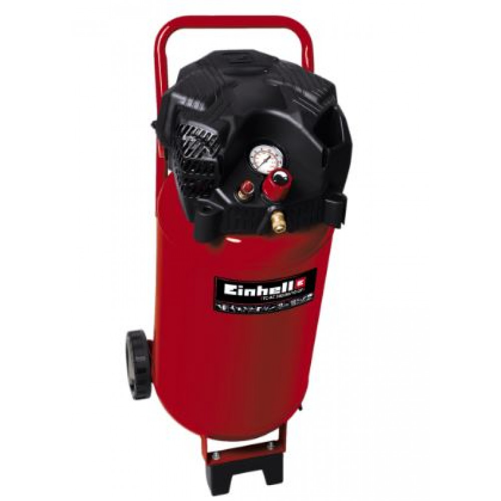 Компресор повітряний Einhell TH-AC 240/50/10 OF, безолійнийй, 1500Вт, 50л, 240л/хв, 10бар, 21.5кг