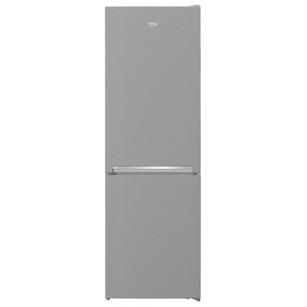 Холодильник Beko з нижн. мороз., 186x60x67, xолод.відд.-215л, мороз.відд.-109л, 2дв., А++, NF, нерж