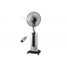 Вентилятор ARDESTO підлоговий, 47см, 100Вт, пульт ДК, дисплей, зі зволоженням, чорно-сірий