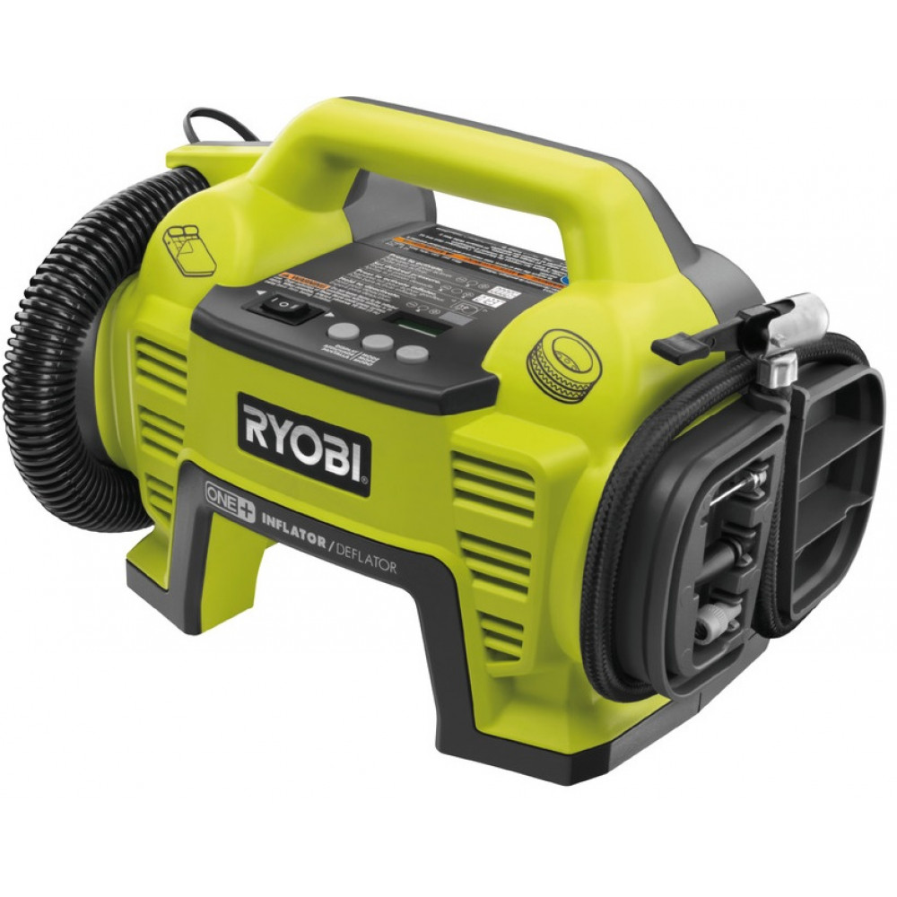 Компресор автомобільний акумуляторний Ryobi ONE+ R18I-0 18В 10.3бар 1.3кг без АКБ та ЗП