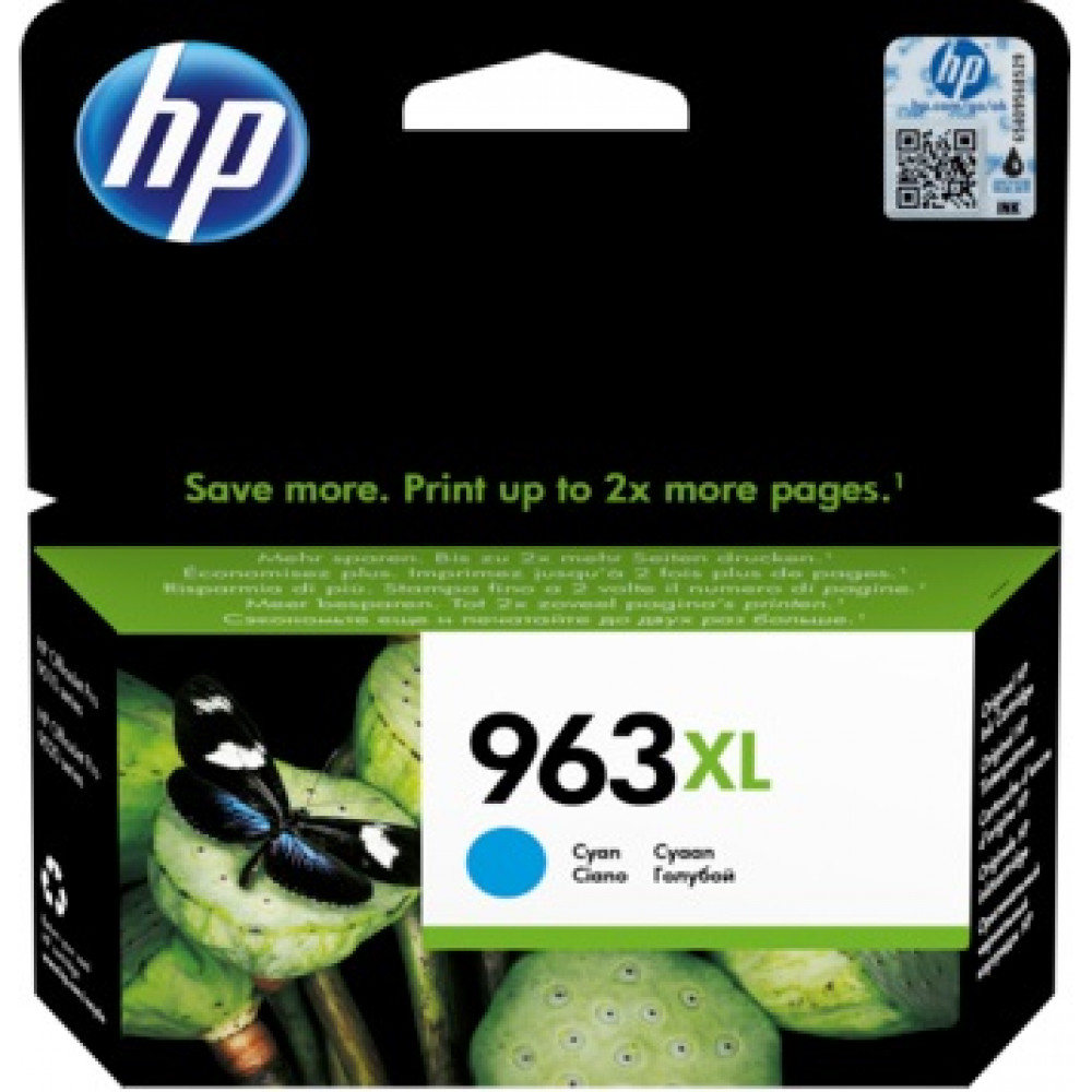 Картридж HP No.963XL High Yield HP OJ Pro 9010/9013/9020/9023 Cyan