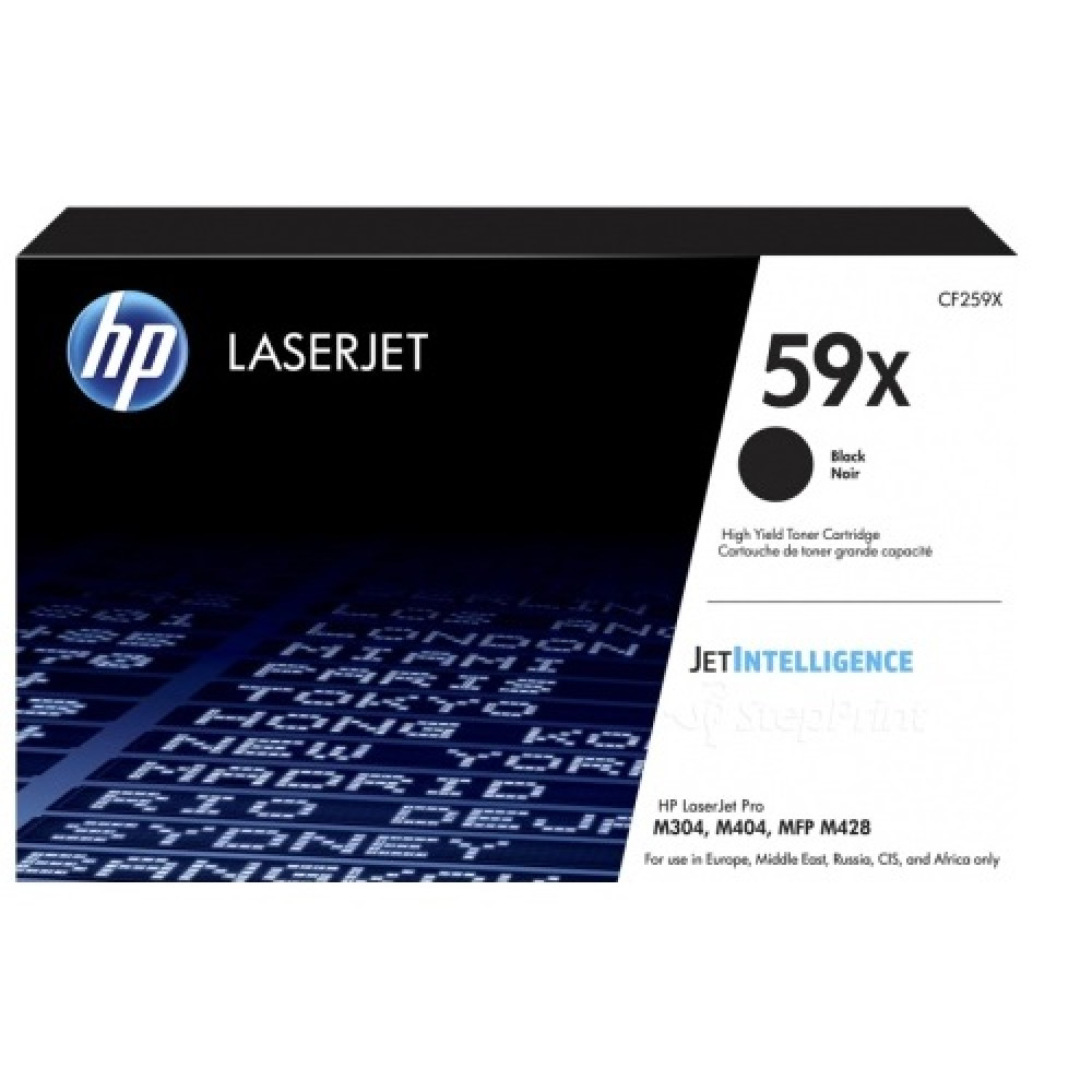 Картридж HP 59X LJ Pro M304/404/428, Enterprise M406/M430 Black (10000стор)