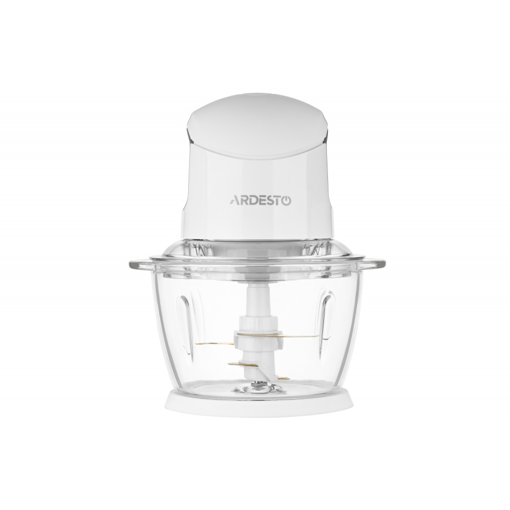 Подрібнювач Ardesto, 400Вт, чаша-1000мл, скло, корпус-пластик, білий