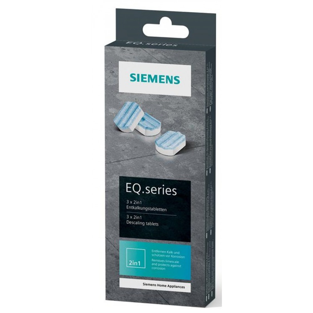 Таблетки для очистки від жирів для кавових машин Siemens TZ80002N - 3 шт. в упаковці