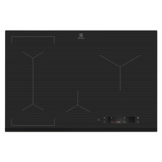 Варильна поверхня Electrolux індукційна, 80см, розширена зона, сенсорний дисплей, Hob2Hood, графіт