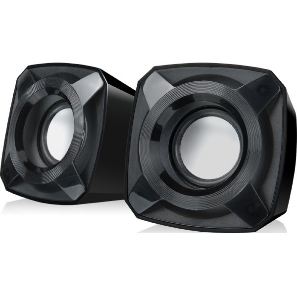 Акустична система MICROLAB B-16 2.0, USB, mini-jack, чорний