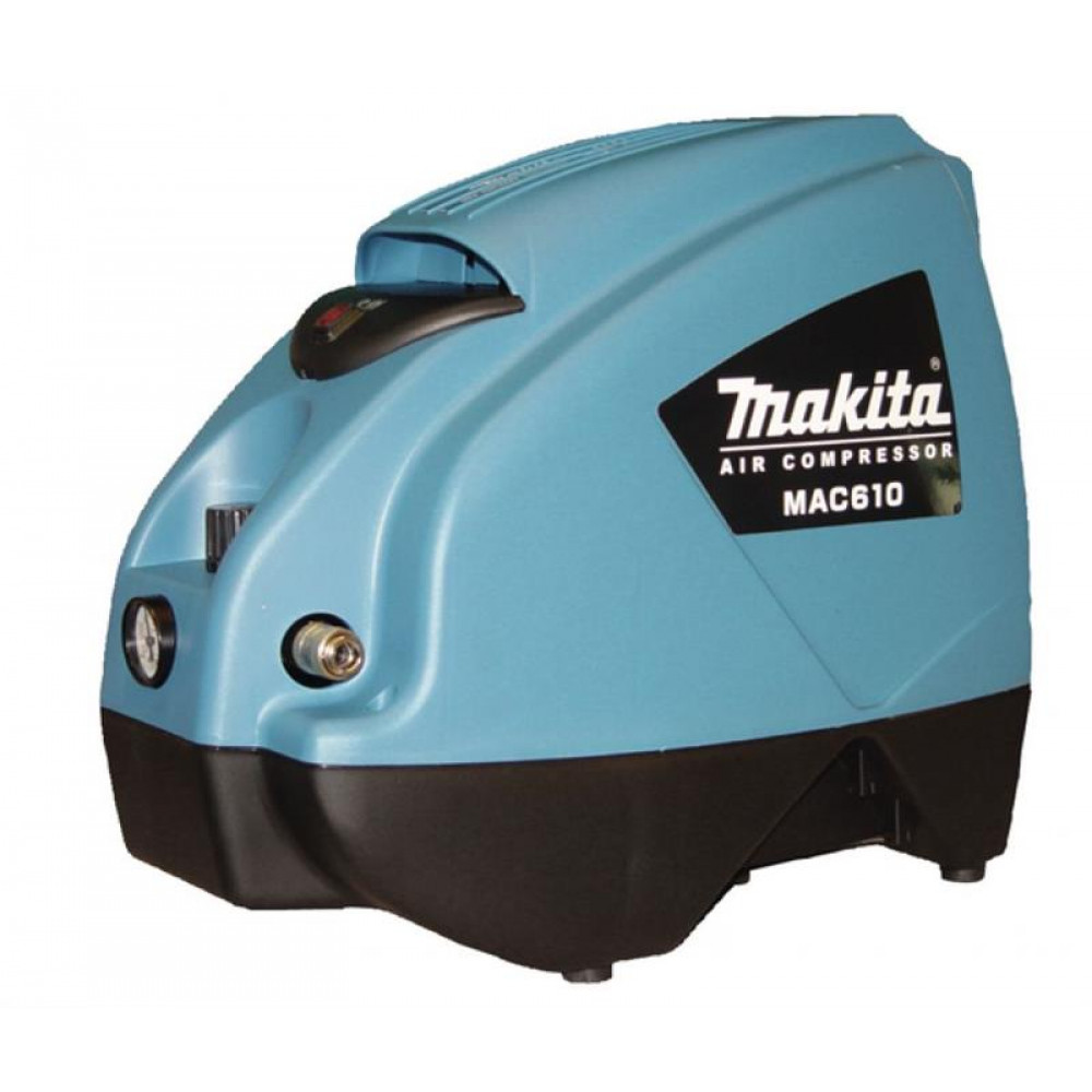 Компресор повітряний Makita MAC 610, 1100Вт, 6л, 8бар, 160л/хв, 8.5кг