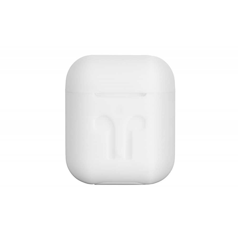 Чохол 2Е для AirPods (Gen 1-2, 2016-2019), Pure Color Silicone Imprint (3.0mm), білий