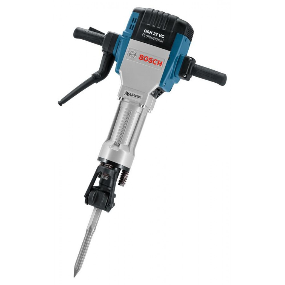 Молоток відбійний Bosch Professional GSH 27 VC 2000Вт 62Дж 1000уд/хв 29.5кг