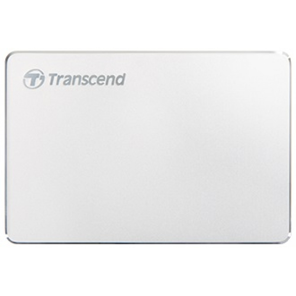 Портативний жорсткий диск Transcend 1TB USB 3.1 Type-C StoreJet 25C3S Срібний