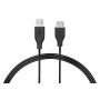 Кабель USB-A > USB-AF заряджання/синхронізації 2E 1.8м, чорний