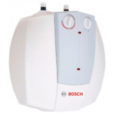 Водонагрівач електр. BOSCH компакт Tronic 2000 T Mini, 10л, 1,5кВт, монтаж під мийкою, мех. кер-ння, B, білий Водонагрівач електр. BOSCH компакт Tronic 2000 T Mini, 10л, 1,5кВт, монтаж під мийкою, мех. кер-ння, B, білий