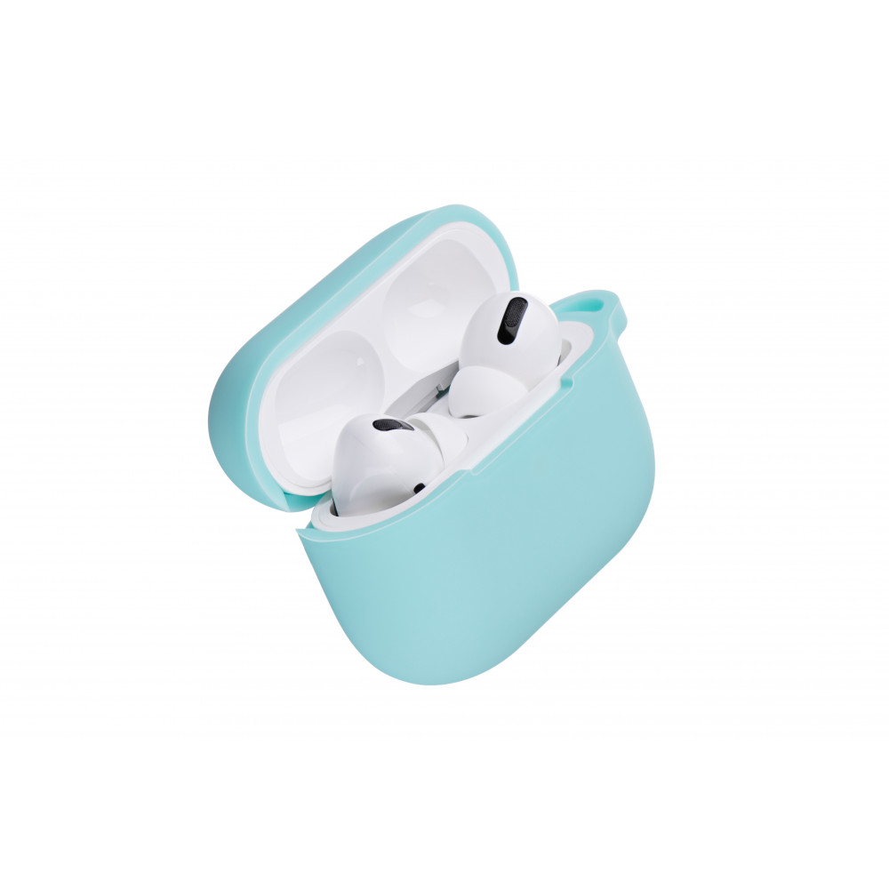Чохол 2Е для AirPods Pro (Gen 1-2, 2019-2022), Pure Color Silicone (2.5mm) , зелений світлий