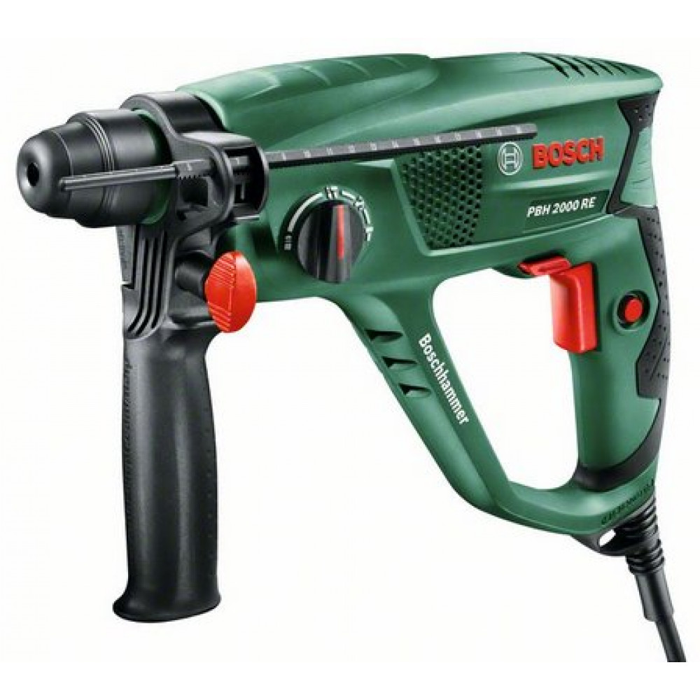 Перфоратор Bosch PBH 2000 RE SDS-plus 550Вт 1.7Дж 2.2кг