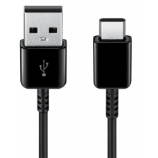 Кабель USB-A > USB-С заряджання/синхронізації Samsung 1.5м, Type-C, чорний