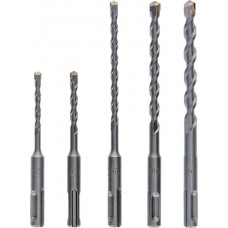 Набір бурів по бетону Bosch Professional SDS-Plus, 5,6,6,8,10мм, 5шт Набір бурів по бетону Bosch Professional SDS-Plus, 5,6,6,8,10мм, 5шт