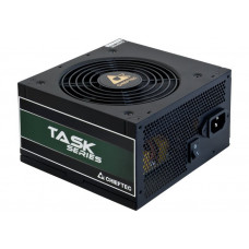 Блок живлення CHIEFTEC Task  (500W), >85%, 80+ Bronze, 120мм, 1xMB 24pin(20+4), 1xCPU 8pin(4+4), 3xMolex, 5xSATA, 1xPCIe 8pin(6+2)
