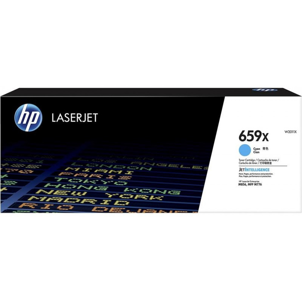 Картридж HP 659X CLJ Enterprise M776/M856 Cyan (29000стор)