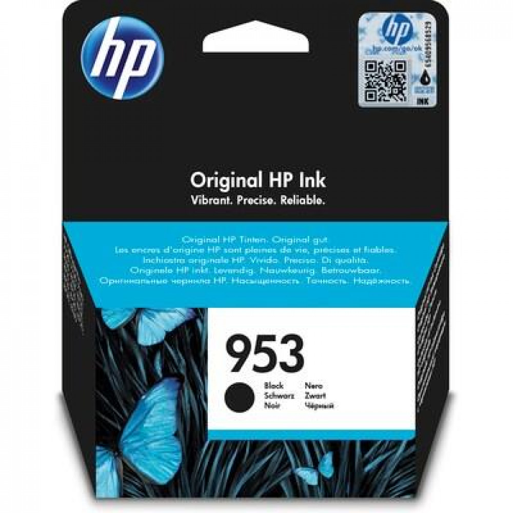 Картридж HP No.953 Officejet Pro 7720/7730/7740/8210/8218/8710/8720/8725/8730 Black (1000 стор)