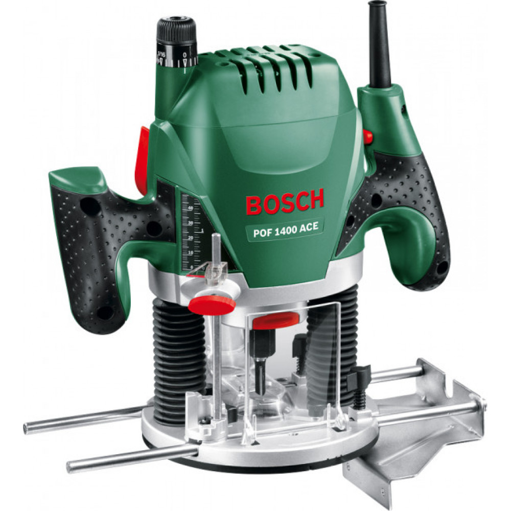 Фрезер Bosch POF 1400 1400Вт цанга 6 та 8мм 11000-28000об/хв + 6 фрез 3кг