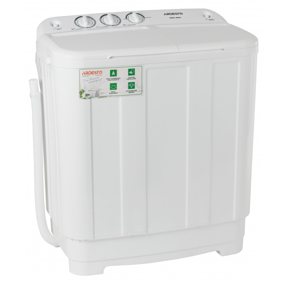 Пральна машина ARDESTO напівавтомат., 6кг, 1350, A, 41см, віджим, білий