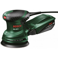 Шліфмашина ексцентрикова Bosch PEX 220 A 200Вт 125мм 24000об/хв 1.2кг