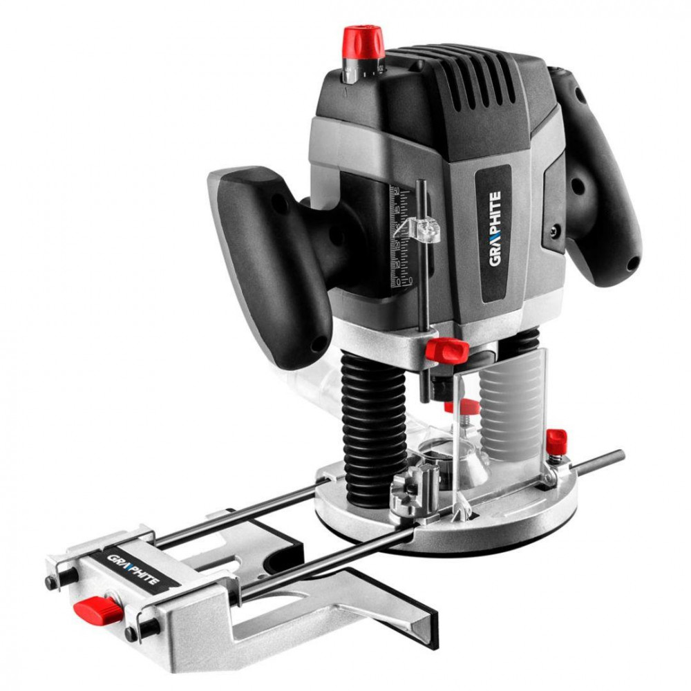 Фрезер Graphite 1300Вт цанга 6-12мм 28000об/хв 3.5кг