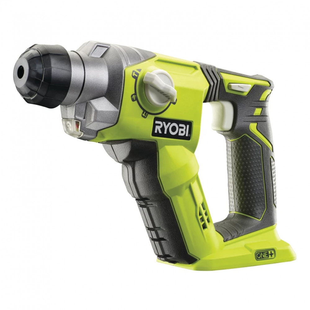 Перфоратор акумуляторний Ryobi ONE+ R18SDS-0 SDS-plus 18В 1.3Дж 4 режими 1.7кг без АКБ та ЗП