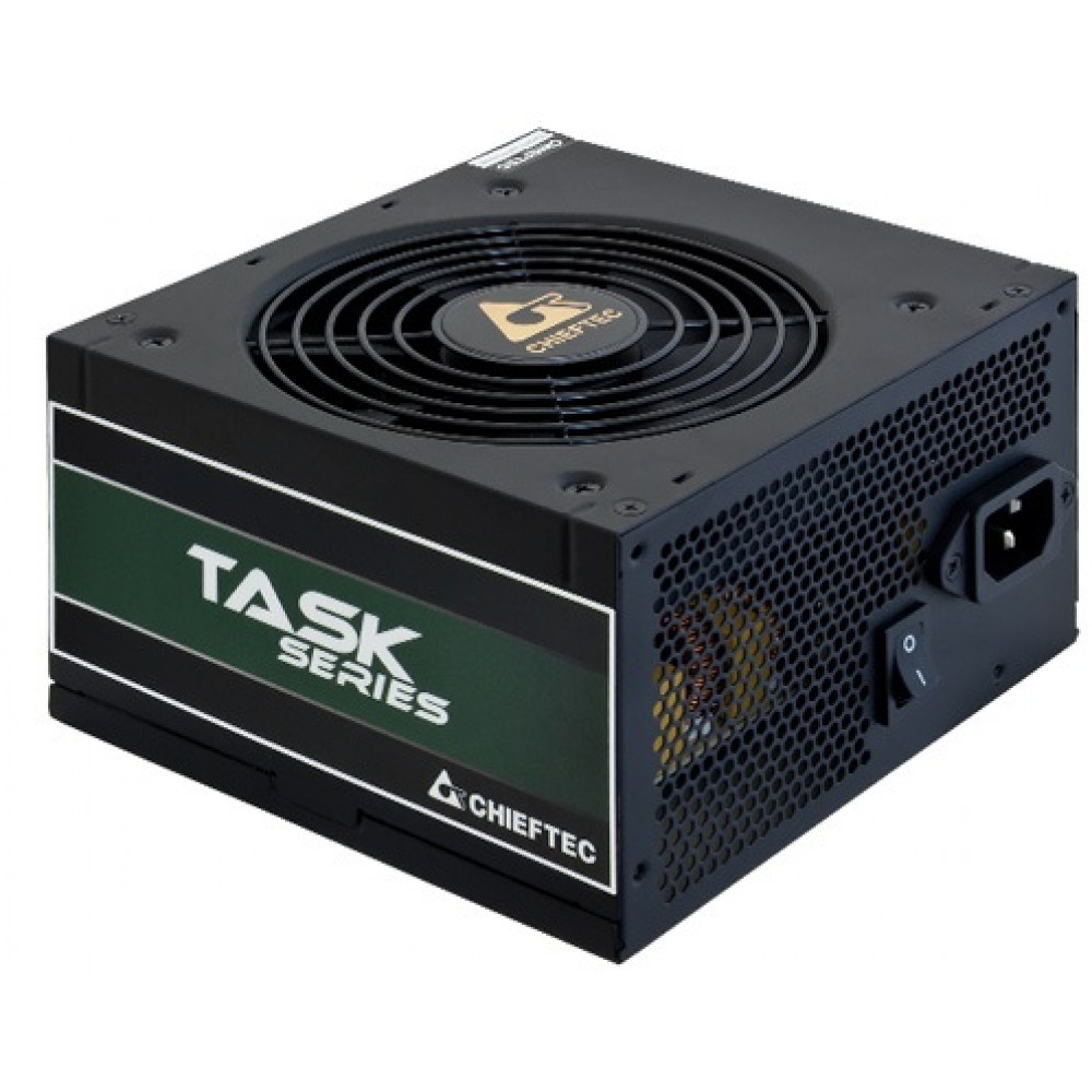 Блок живлення CHIEFTEC Task  (700W), >85%, 80+ Bronze, 120мм, 1xMB 24pin(20+4), 1xCPU 8pin(4+4), 3xMolex, 6xSATA, 2xPCIe 8pin(6+2)
