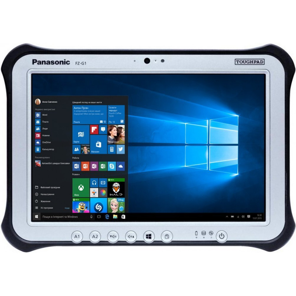 Планшет Panasonic TOUGHPAD FZ-G1 10/Intel i5-7300U/8/256SSD/HD620/BT/WIFI/LAN/W10P