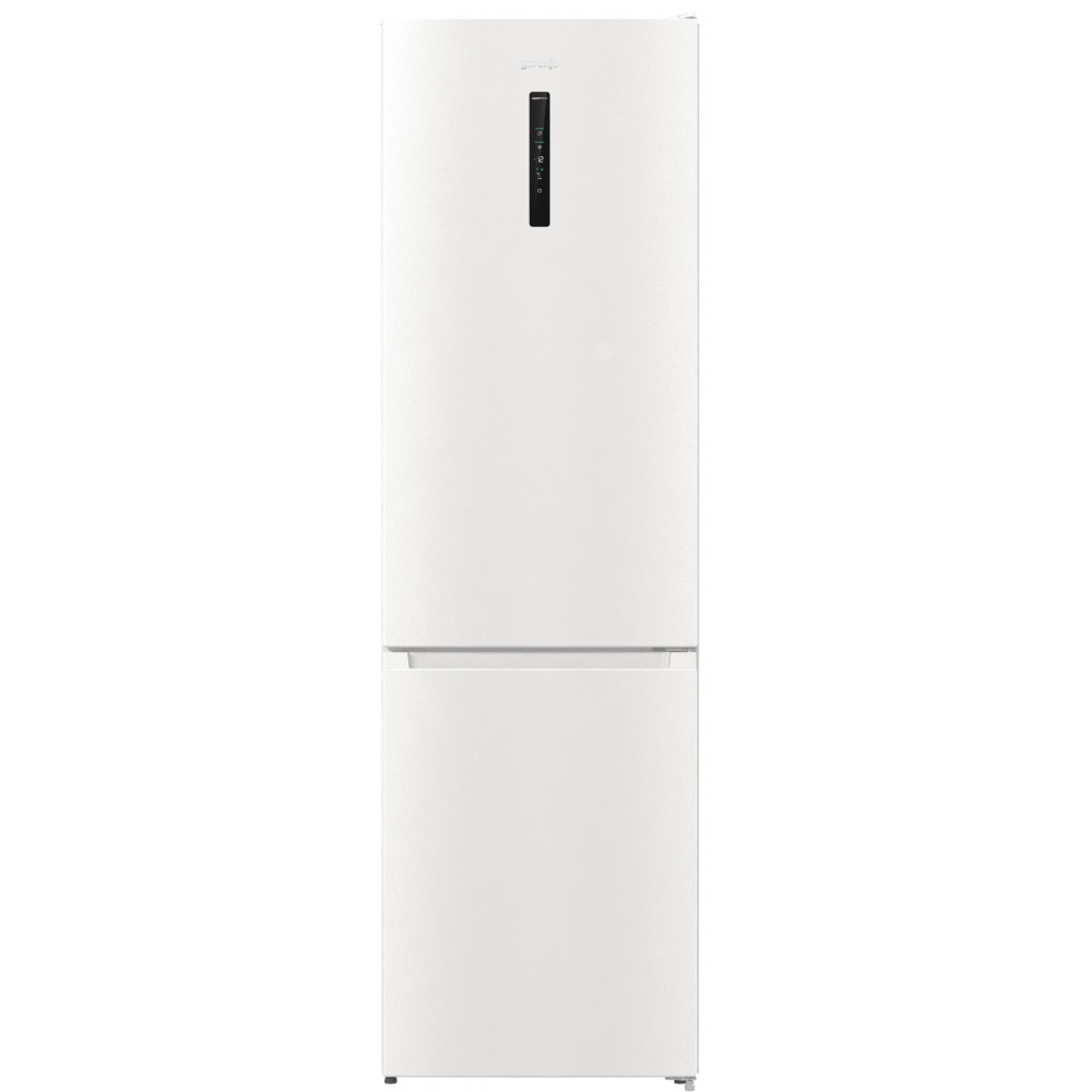 Холодильник з нижн. мороз. камерою Gorenje NRK6202AW4, 200х60х60см, 2 двері, 235( 96)л, А++, Total NF , Зона св-ті, Зовн. Диспл,