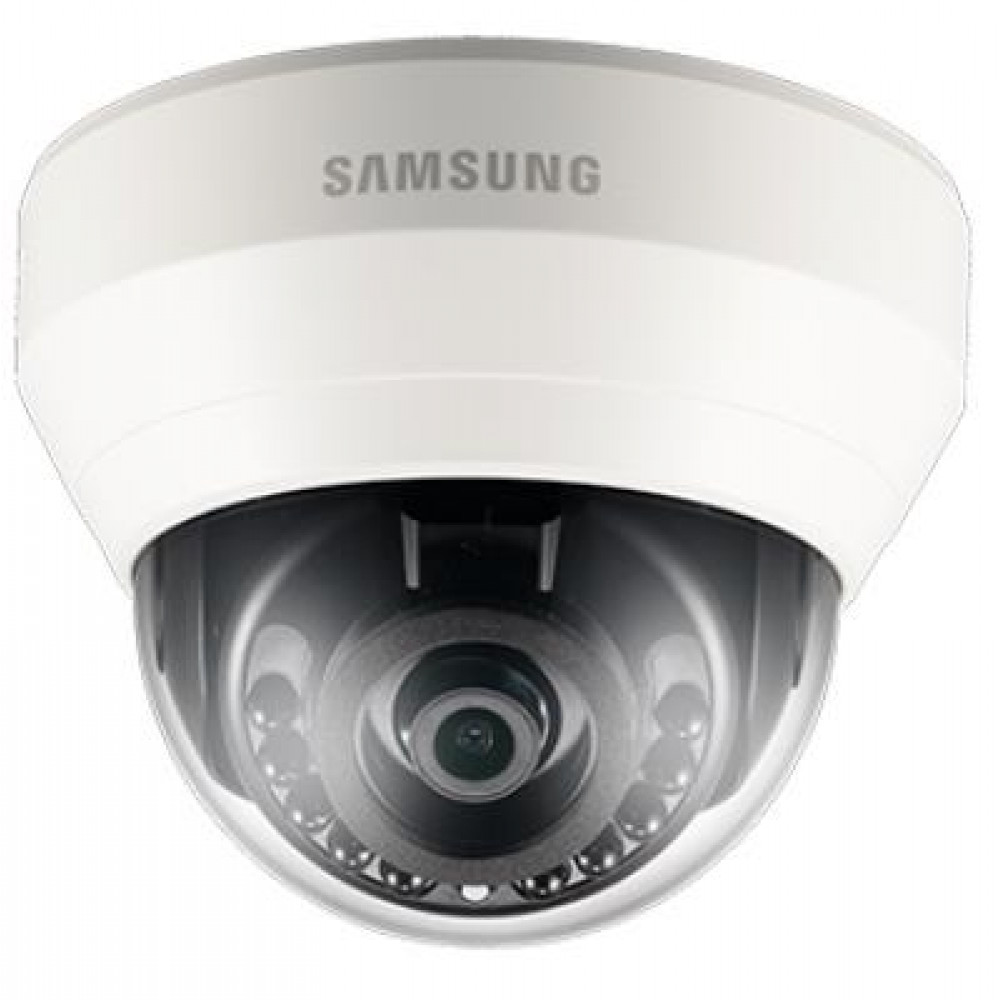 Камера IP Hanwha  SND-L6013R, 2MP, Indoor Dome, 3.6mm, f/1.8, IR15m, Mic, PoE