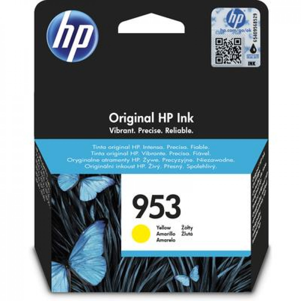 Картридж HP No.953 Officejet Pro 7720/7730/7740/8210/8218/8710/8720/8725/8730 Yellow (700 стор)