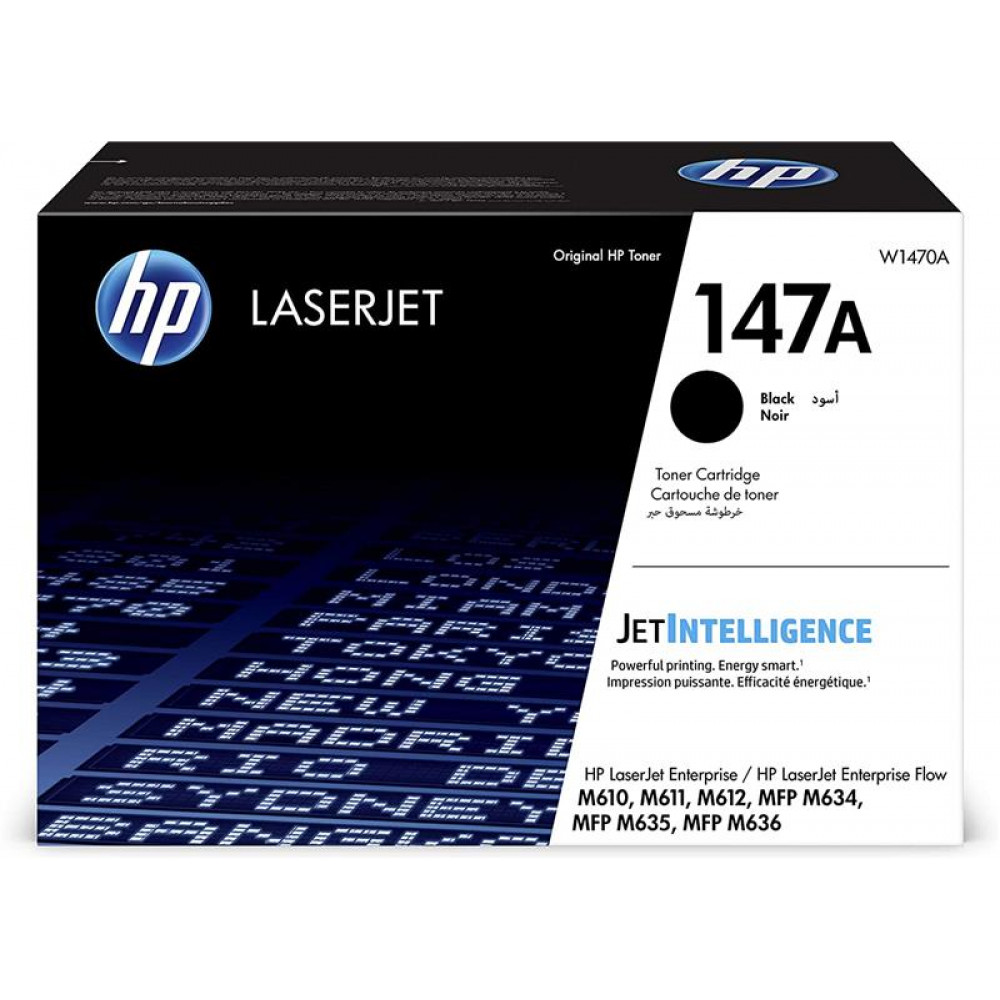 Картридж HP 147A LJ M611/M612/M635/M636 Black (10 500стор)