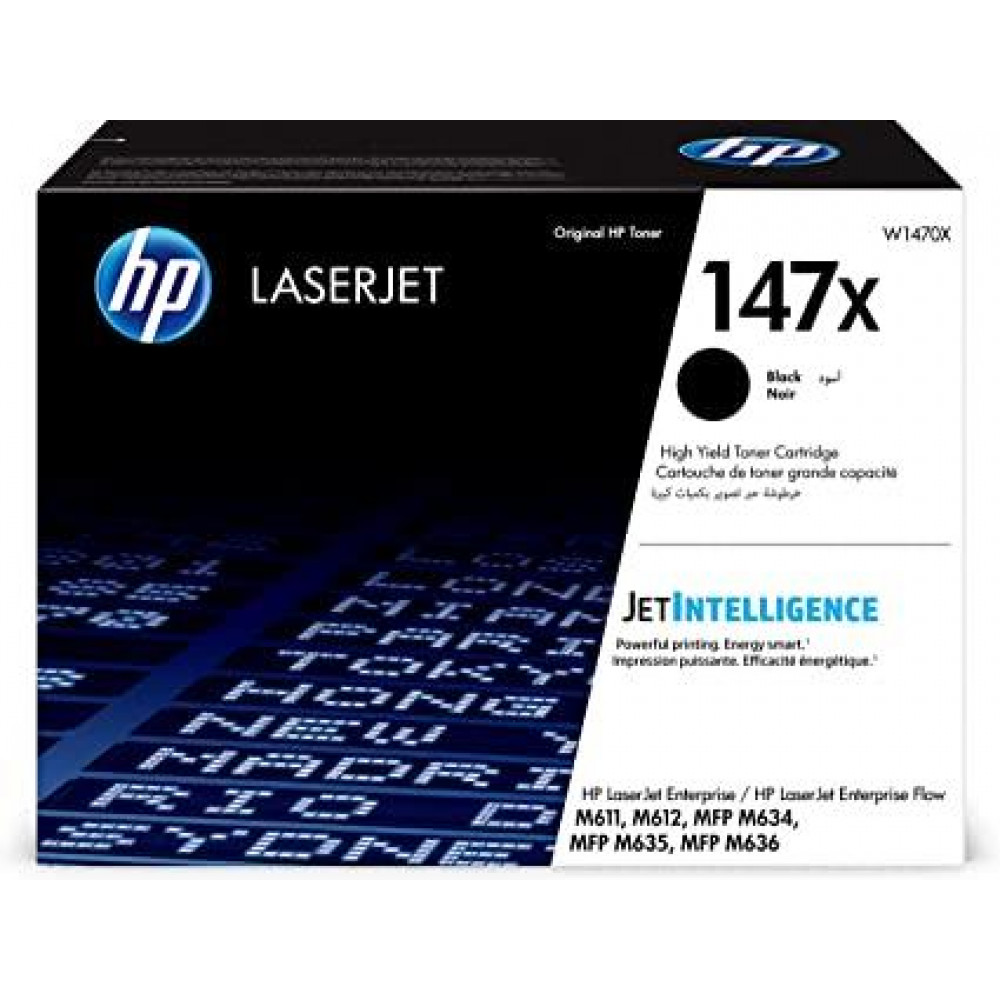 Картридж HP 147X LJ M611/M612/M635/M636 Black (25 200стор)