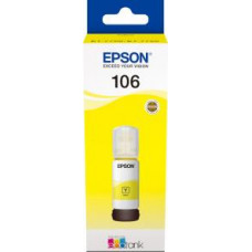 Контейнер з чорнилом Epson 106 EcoTank L7160/L7180 yellow