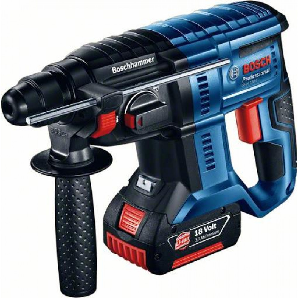 Перфоратор акумуляторний Bosch Professional GBH 180-LI SDS-Plus 18В акб 2х4А·год 2Дж 2.3кг